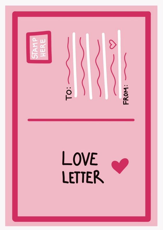 Kort - Love Letter