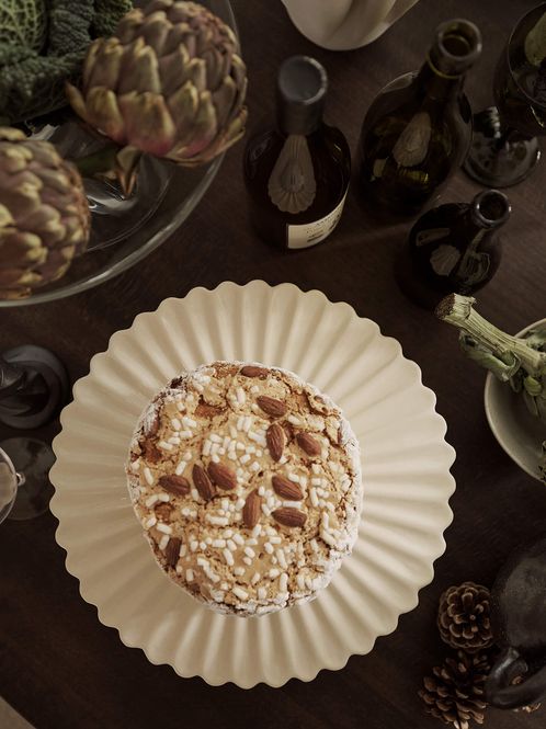 Hovedbilde Fountain Cake Stand - Off-white