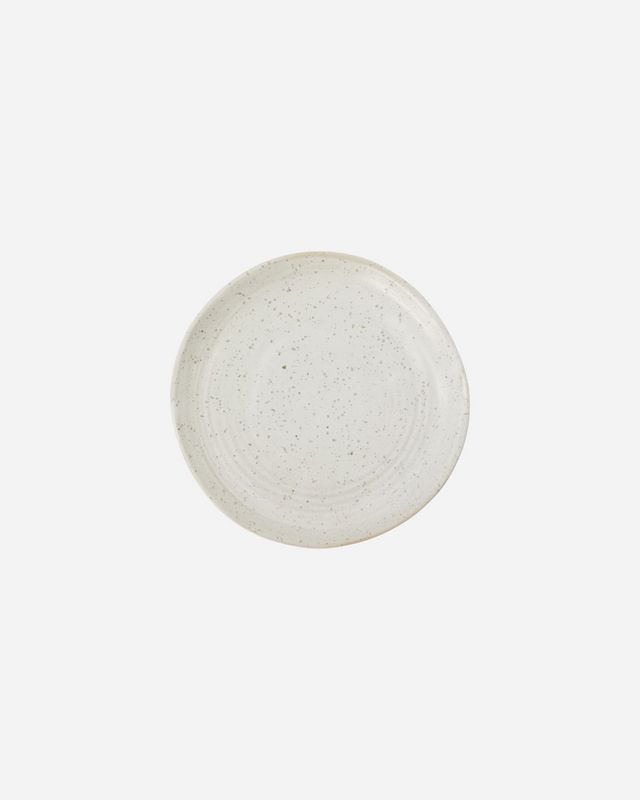 Kaketallerken, Pion, Grå / Hvit