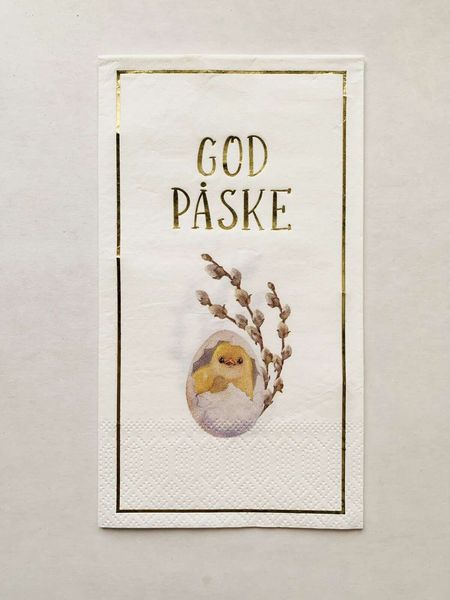 Hovedbilde Serviett Buffet - Kylling - God påske
