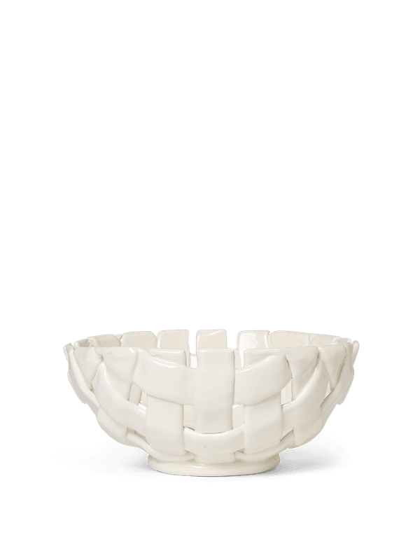 Plait Bowl - Ø24 - Off-white