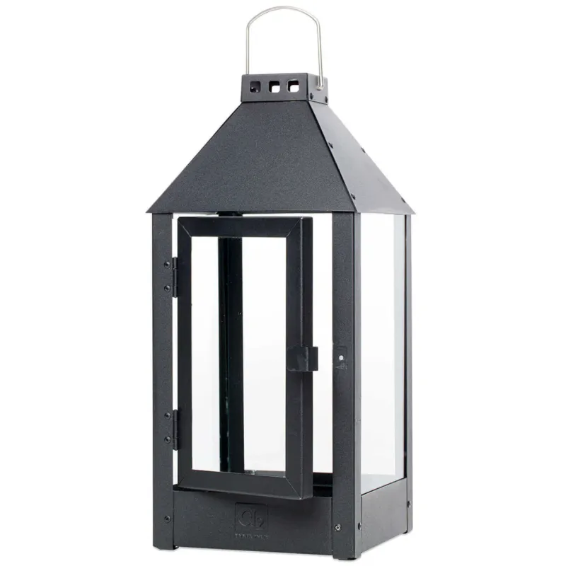 Black Midi Lantern