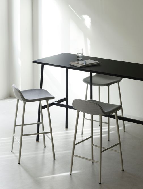 Hovedbilde Form Barstool 65 cm Steel Full Upholstery