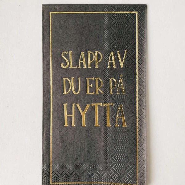 Hovedbilde Serviett Buffet - Slapp Av Du Er På Hytta