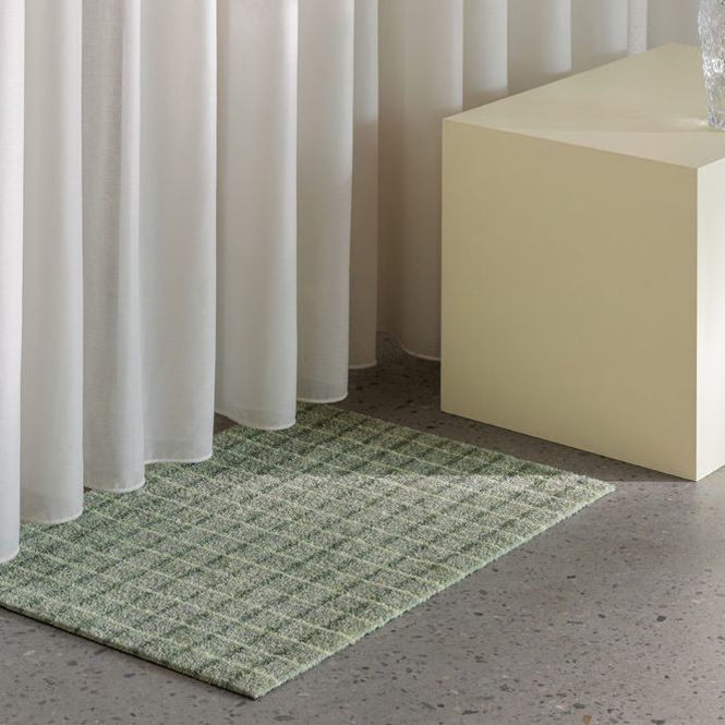 Hovedbilde Grid Matcha Lemon dørmatte