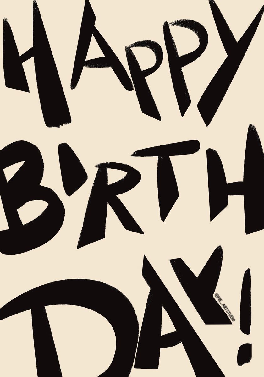 Kort - Happy Birth-day