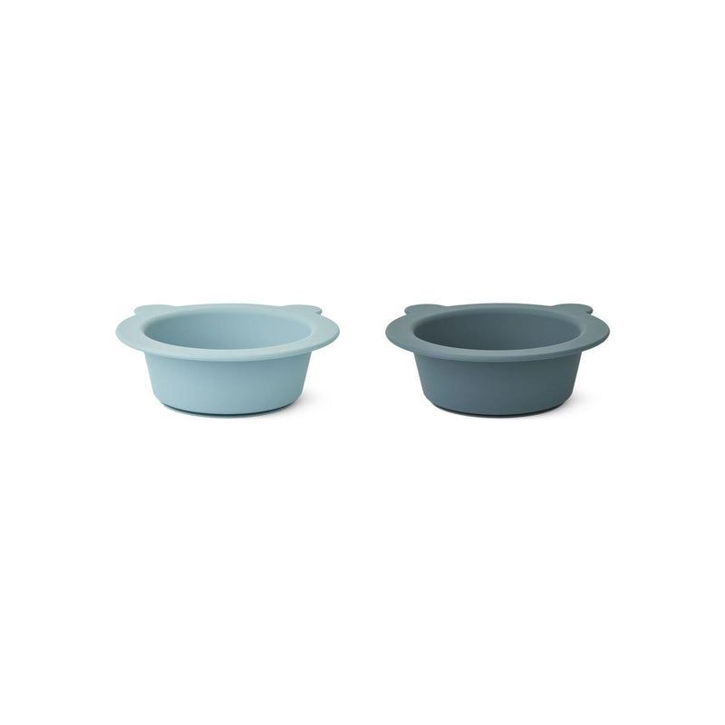 Peony Suction Bowl 2-Pack 