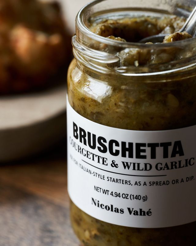 Bruschetta - Courgette & Wild Garlic