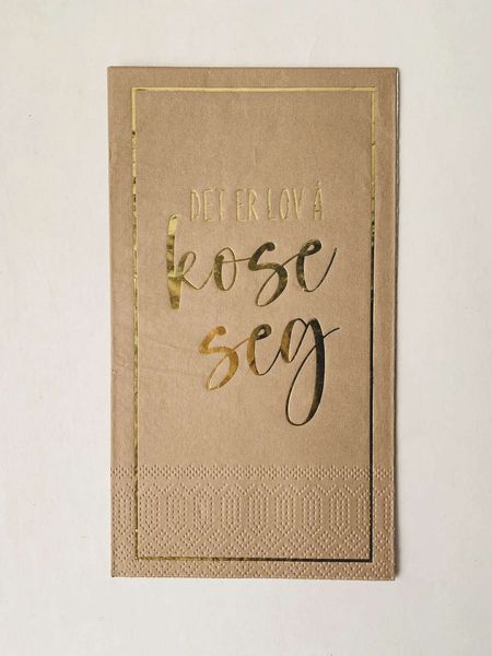 Hovedbilde Serviett Buffet - Det Er Lov å Kose Seg