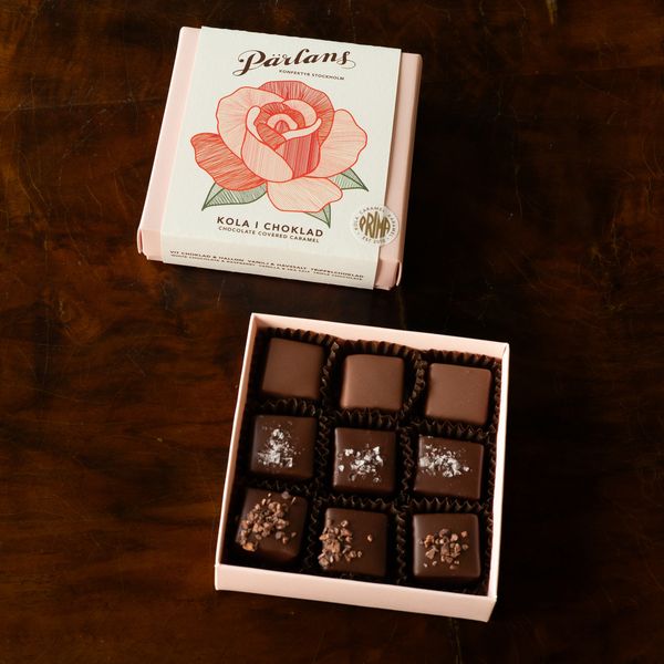 Hovedbilde Karamell med sjokoladetrekk - Valentines - 9 ...