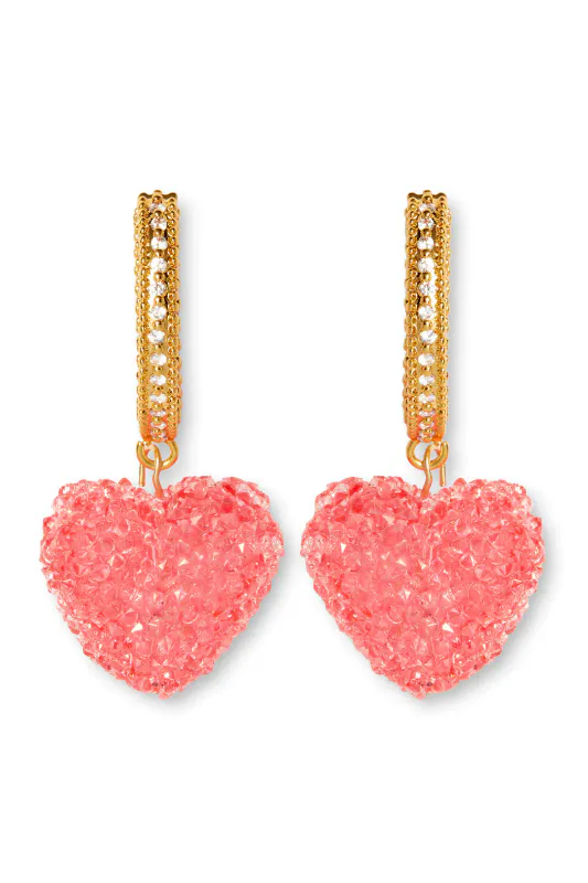 Jelly Heart Earrings