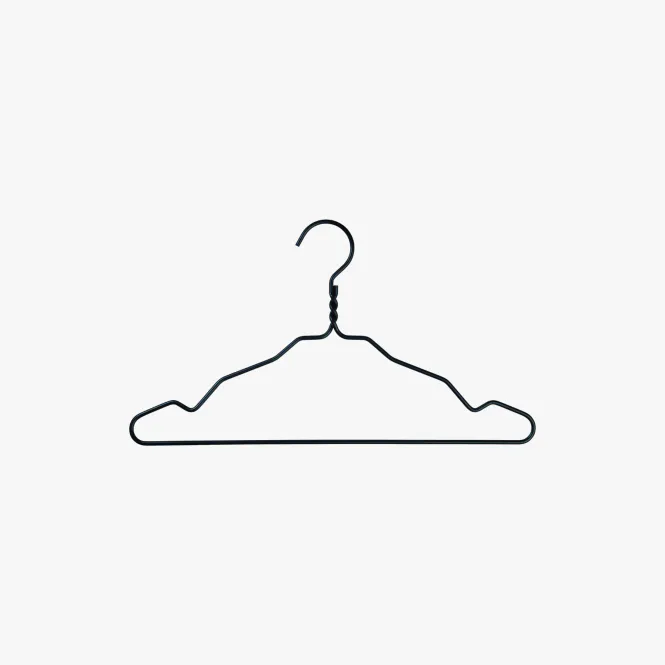 Hovedbilde Alu Hanger w. notch - Black (5 pcs.)