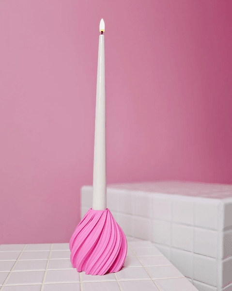 Bilde av Wave LED-lysestake M