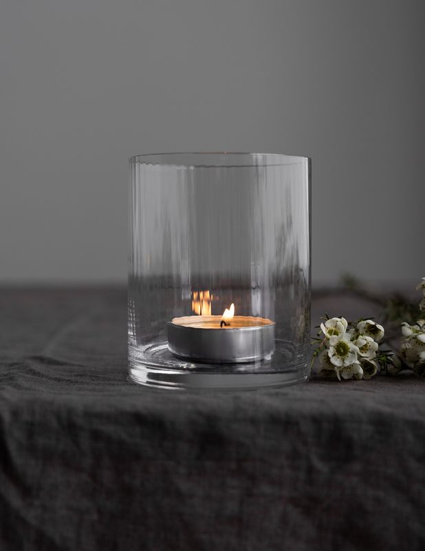 Ramsjö Lyslykt - klart glass