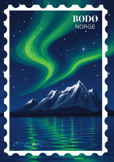 Hovedbilde Doble Kort - Nordlys