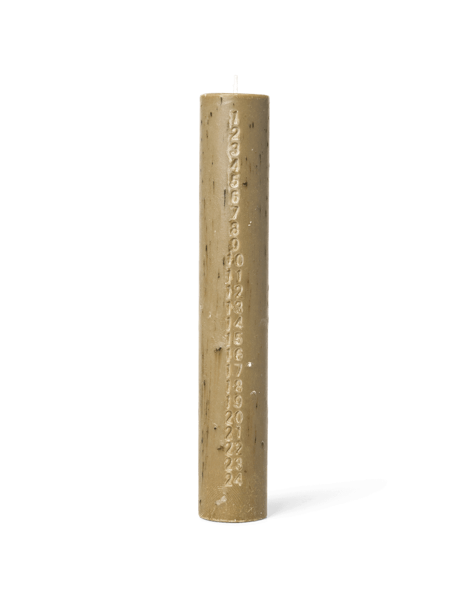 Mura Advent Candle - Ash Brown
