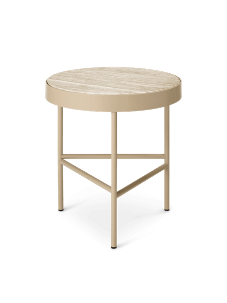 Hovedbilde Travertine Table - Medium - Cashmere
