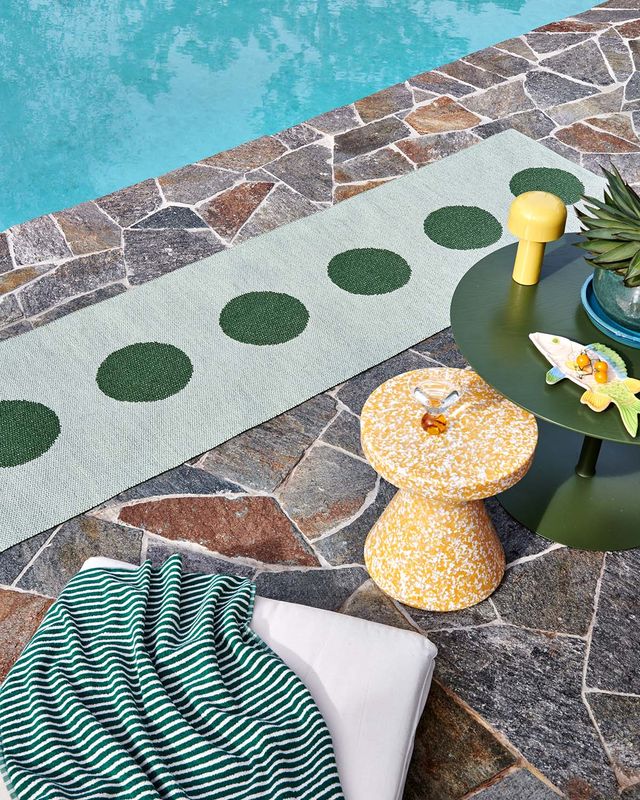 VERA POP Leaf - Runner Rug