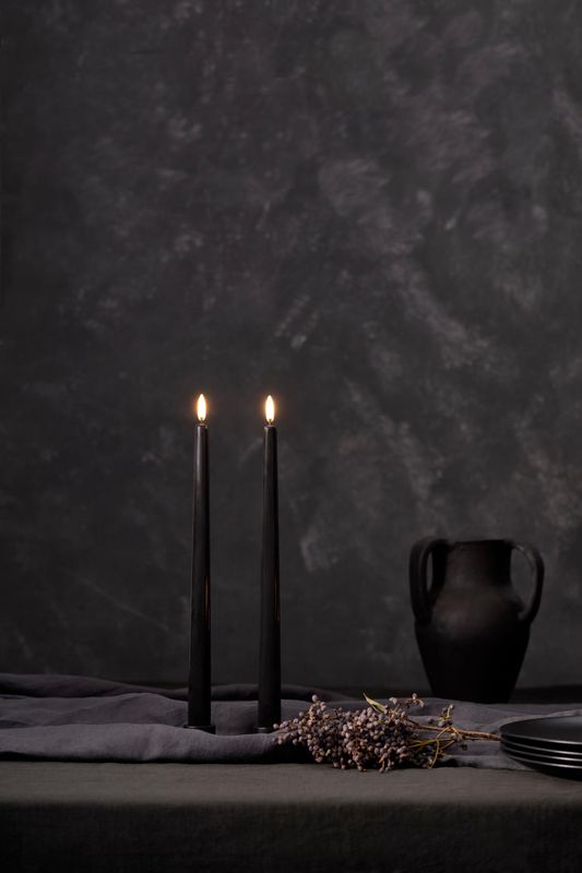 Slim Taper Candles W2,3 x H32cm