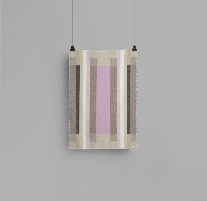 Mikkel Halvpledd ull 135x100