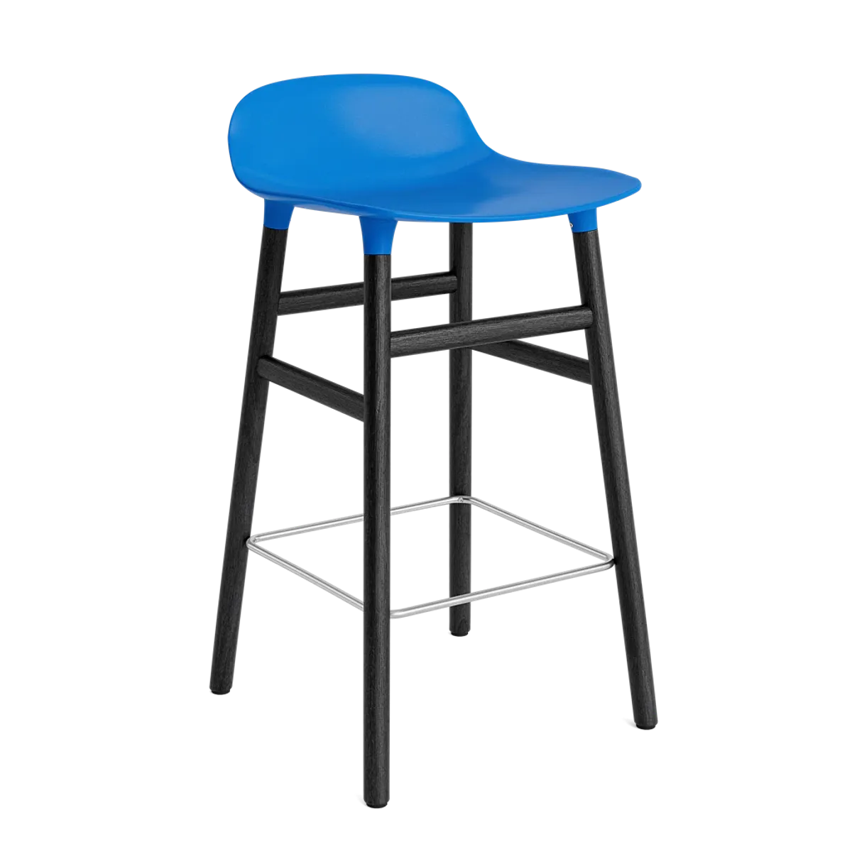 Form Barstool 65 cm Black Oak