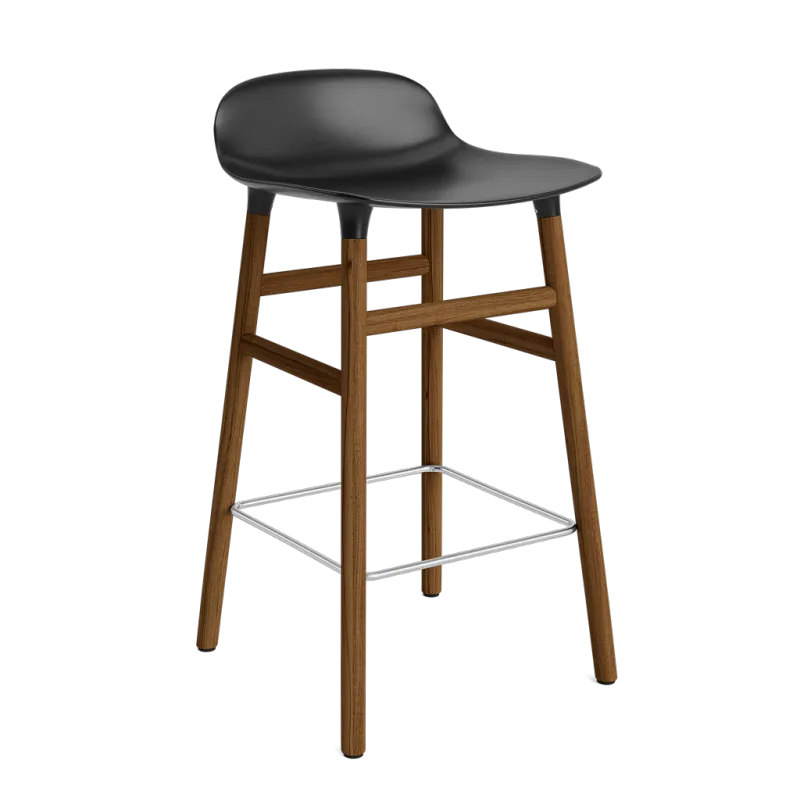 Form Barstool 65 cm Walnut