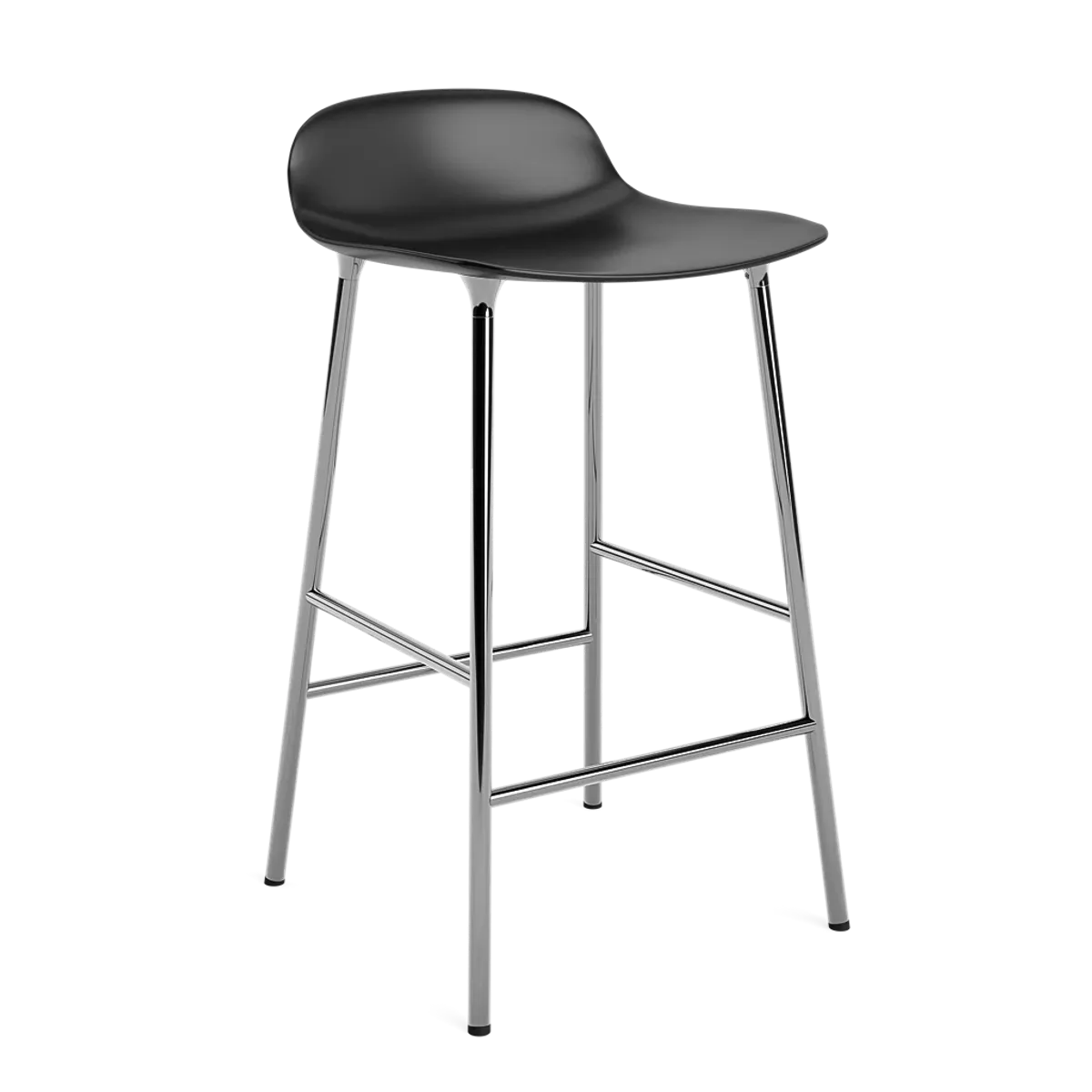 Form Barstool 65 cm Chrome