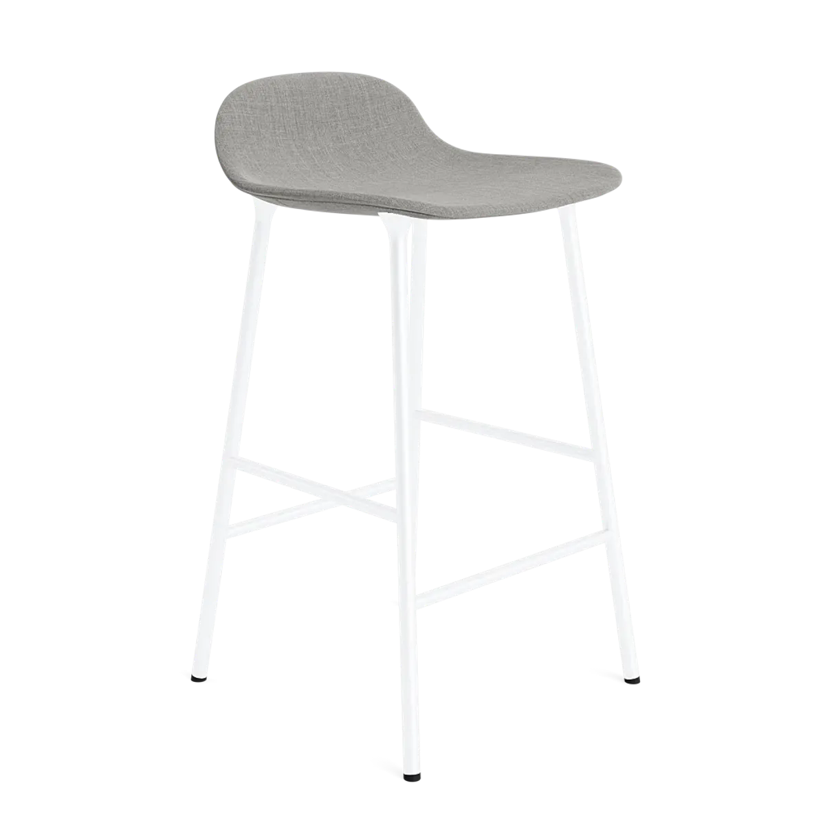 Form Barstool 65 cm Steel Full Upholstery