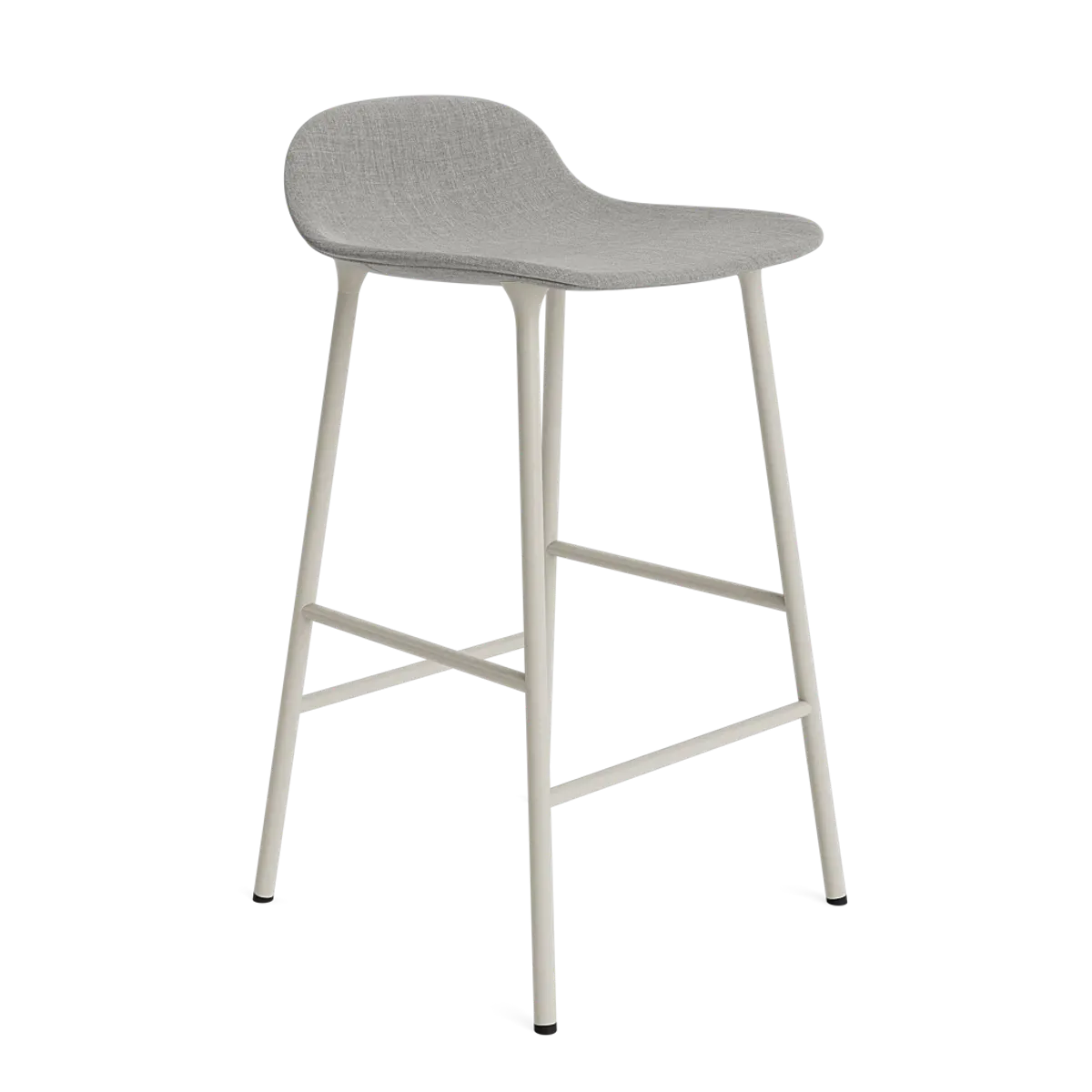 Form Barstool 65 cm Steel Full Upholstery