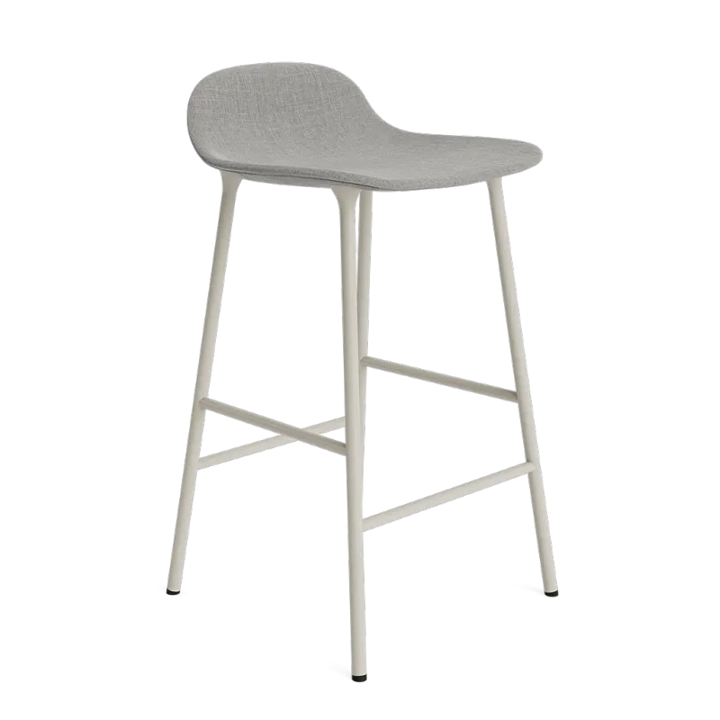 Form Barstool 65 cm Steel Full Upholstery