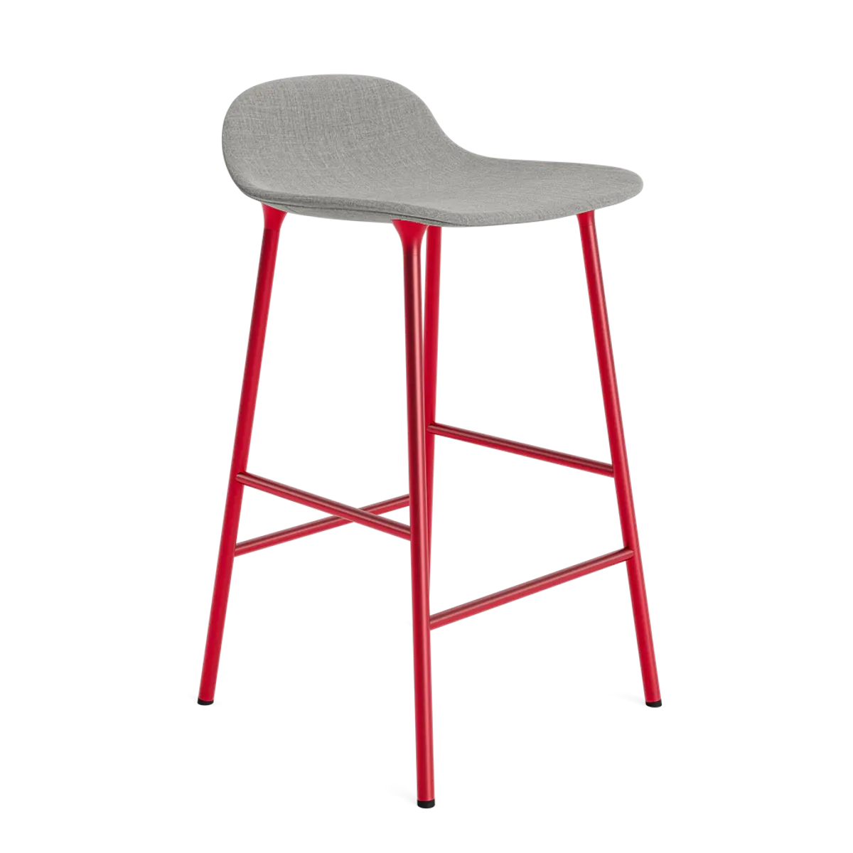 Form Barstool 65 cm Steel Full Upholstery