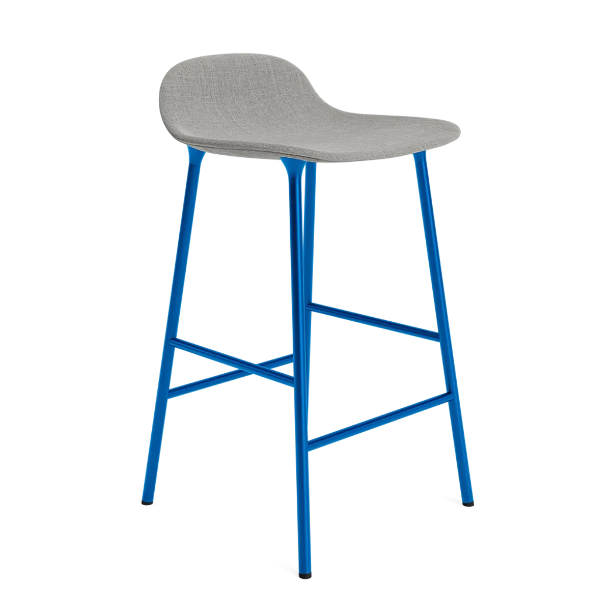 Form Barstool 65 cm Steel Full Upholstery