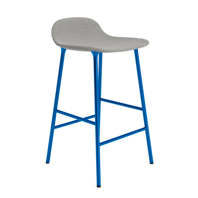 Form Barstool 65 cm Steel Full Upholstery