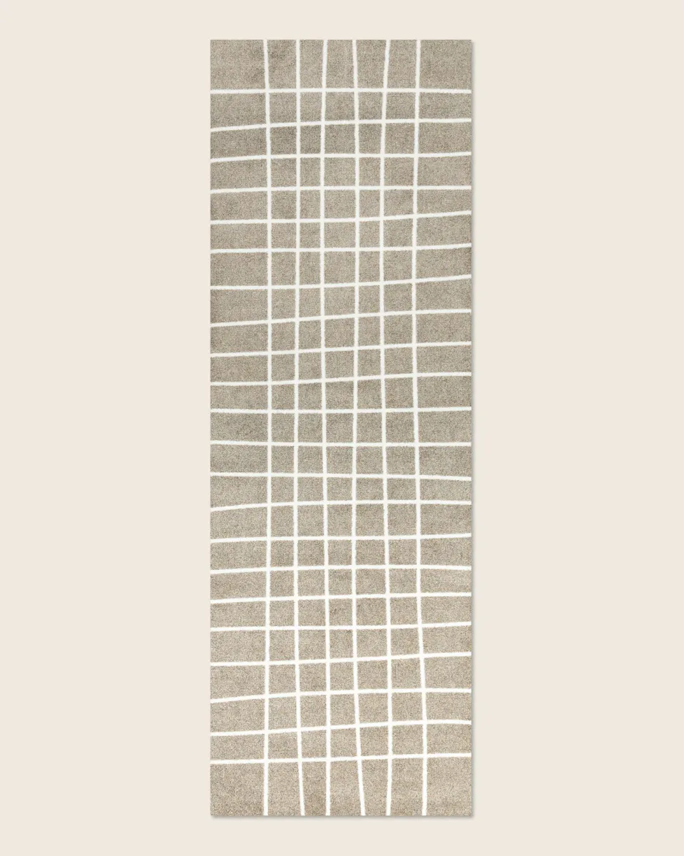 Hand Travertine dørmatte