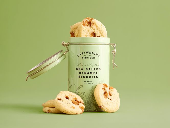 Hovedbilde Sea Salted Caramel Biscuits in Tin
