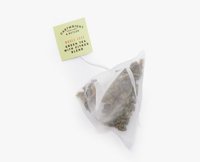 Hovedbilde Citrus Green Tea Whole Leaf Tea Bags in Carton