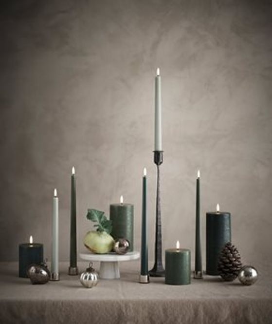 Hovedbilde Pillar Candle Rustic W7,8 x H20,3cm