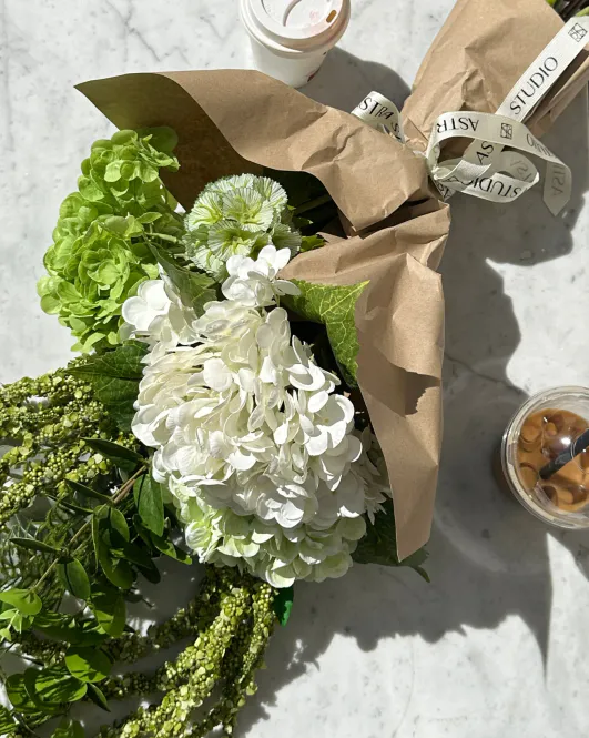 Hovedbilde Emerald Silk Bouquet